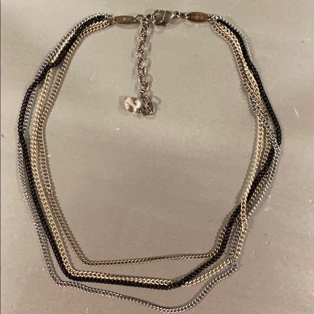 Sabika four strand layering necklace.